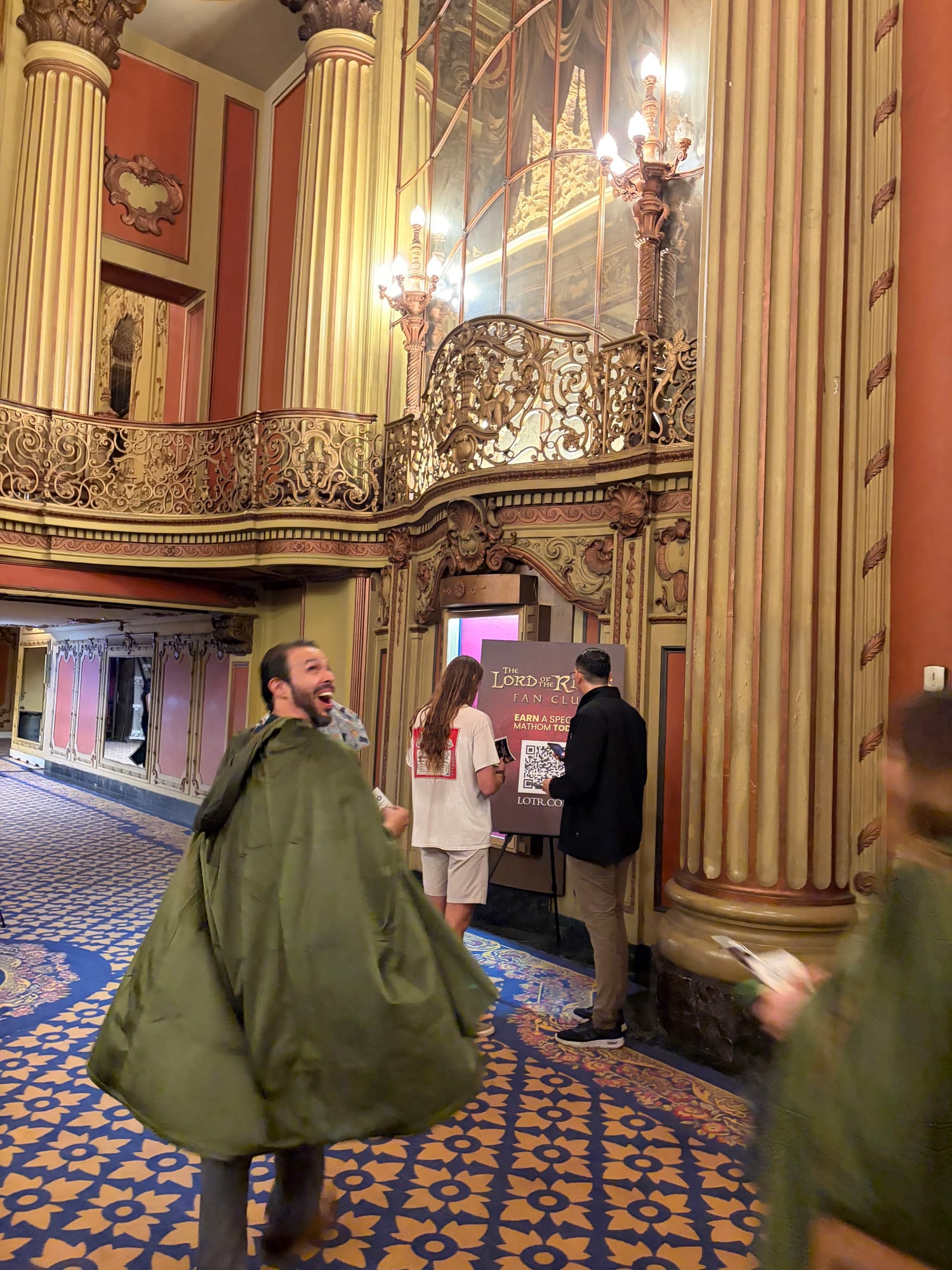 Mathom collection in the real world. The Secret Movie Club of LA's Trilogy Screening 2026. Photo by Justin Sewell.